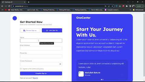 Onecenter | Tadhack 2023